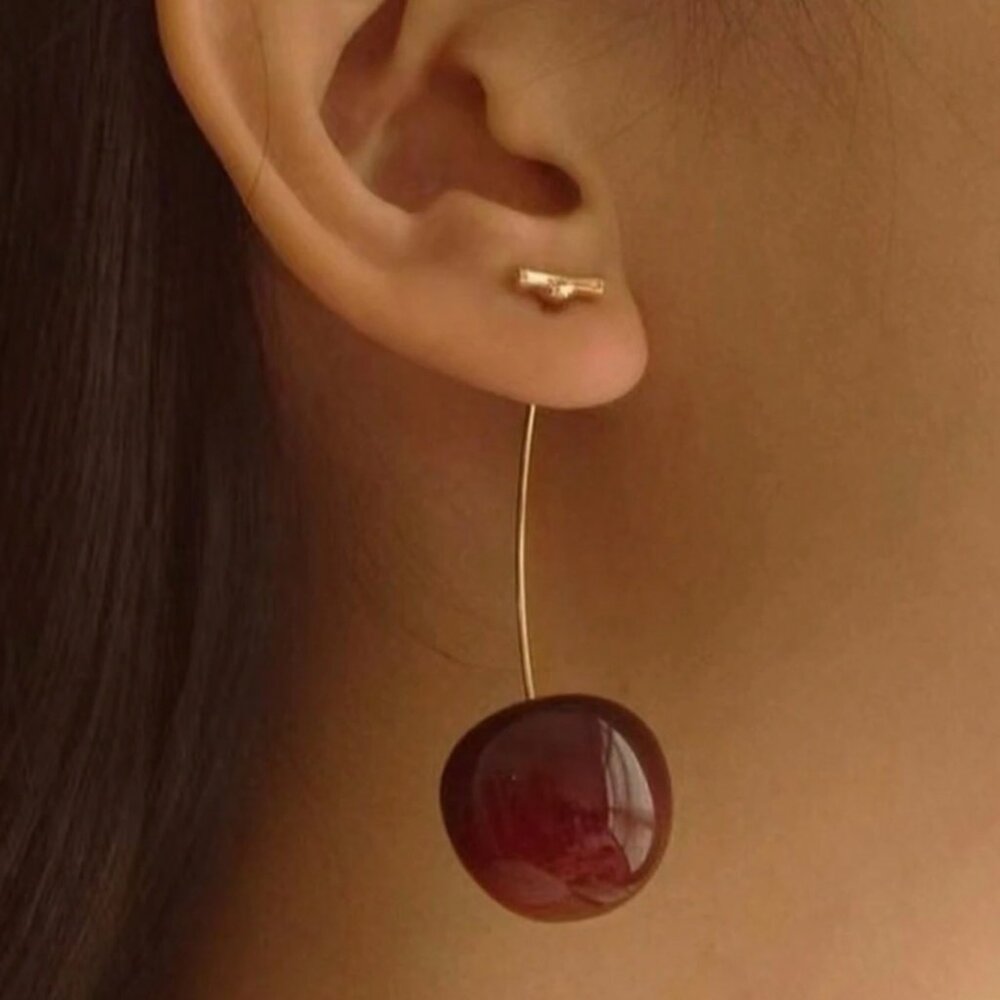 Cherry Shaped Earrings